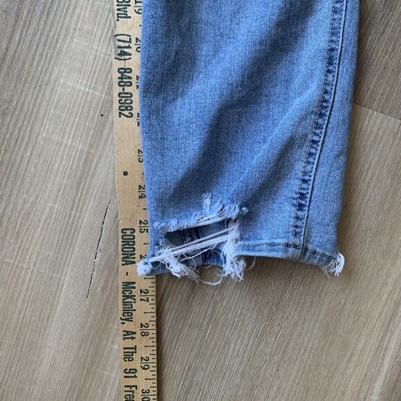 Just Black Denim (JBD) Ladies High Rise Button Fly Skinny Blue Jeans Size 27 - Picture 9 of 9